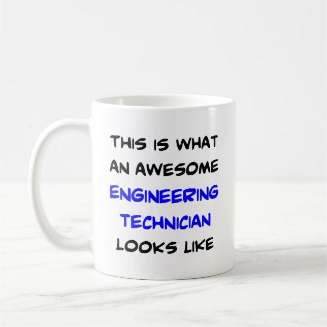 Taza De Café técnico de ingeniería, impresionante (Izquierda)