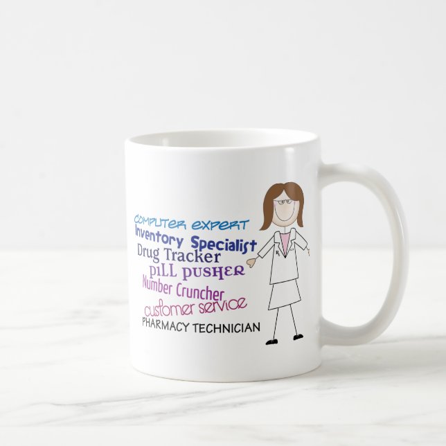 Taza De Café Técnico de la farmacia (Derecha)
