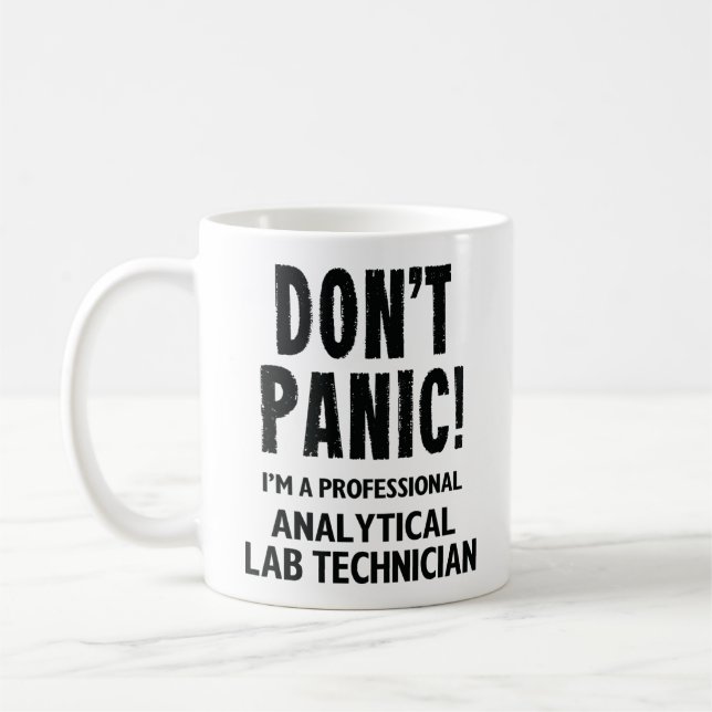 Taza De Café Técnico de laboratorio analítico (Izquierda)