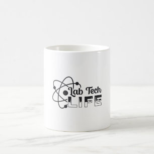 Taza De Café Técnico de Médica de Ciencias Laboratorio Técnico