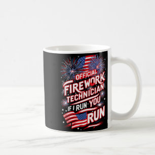 Taza De Café Técnico de pirotecnia Técnico de fuegos artificial