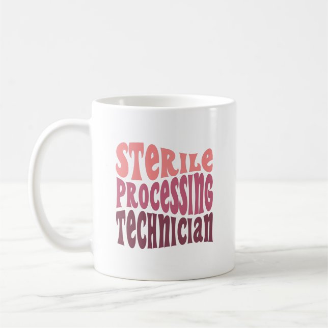 Taza De Café Técnico de procesamiento estéril (Izquierda)
