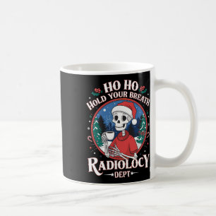 Taza De Café Técnico de Radiología de Navidad Esqueleto Técnico