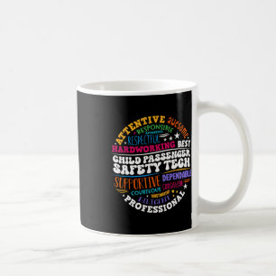 Taza De Café Técnico de seguridad de mochilas infantiles