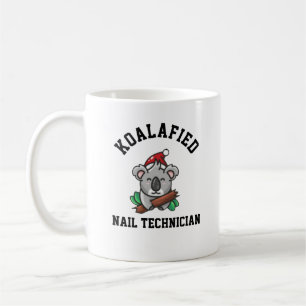 Taza De Café Técnico de uñas Koalafied
