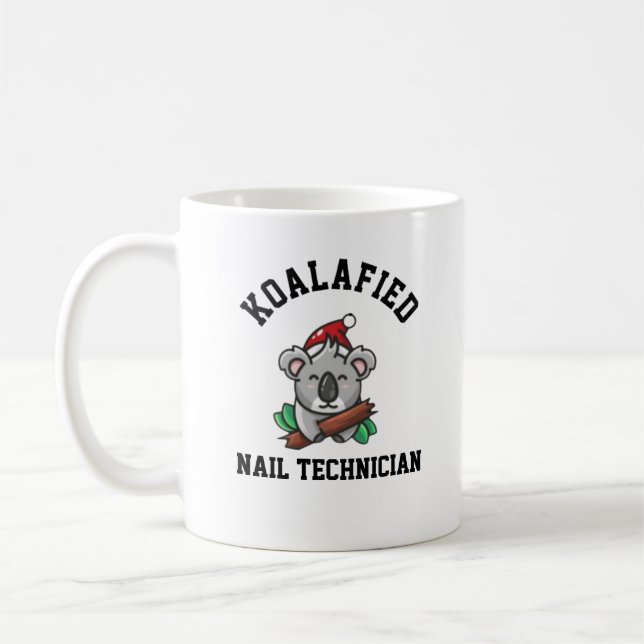 Taza De Café Técnico de uñas Koalafied (Izquierda)