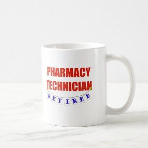 TAZA DE CAFÉ TÉCNICO JUBILADO DE LA FARMACIA
