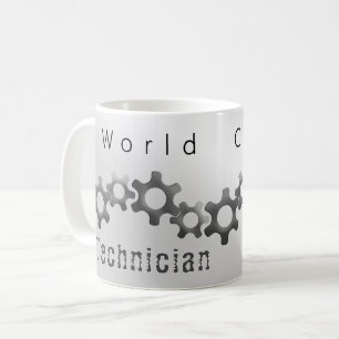 Taza De Café Técnico Metálico de Clase Mundial