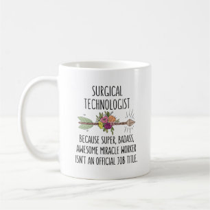 Taza De Café Técnico quirúrgico de tecnología de escrutinio