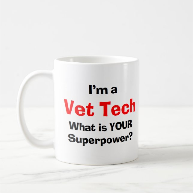 Taza De Café técnico veterinario (Izquierda)