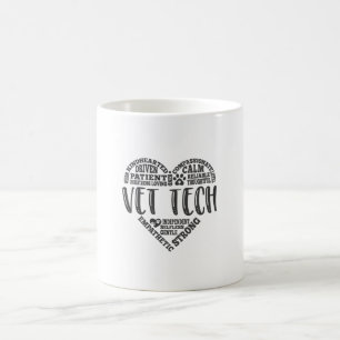 Taza De Café Técnico veterinario, técnico veterinario, técni