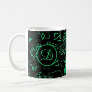 Taza De Café tecnología de codificación de programación de inge