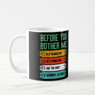 Taza De Café Tecnología de la información y apoyo técnico