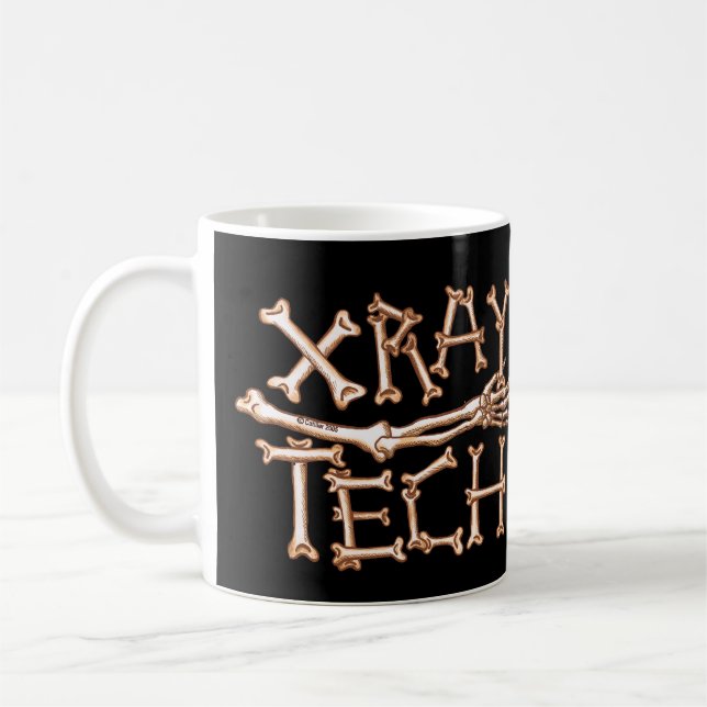 Taza De Café Tecnología de rayos X (Izquierda)