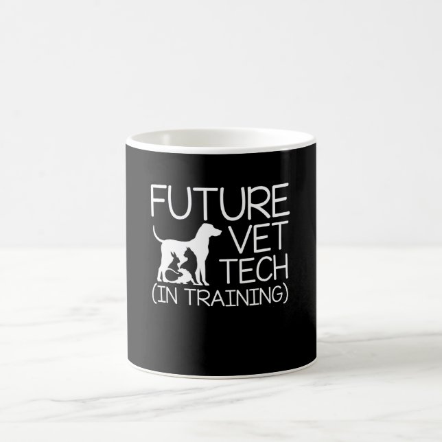 Taza De Café Tecnología futura del veterinario del veterinario (Centro)