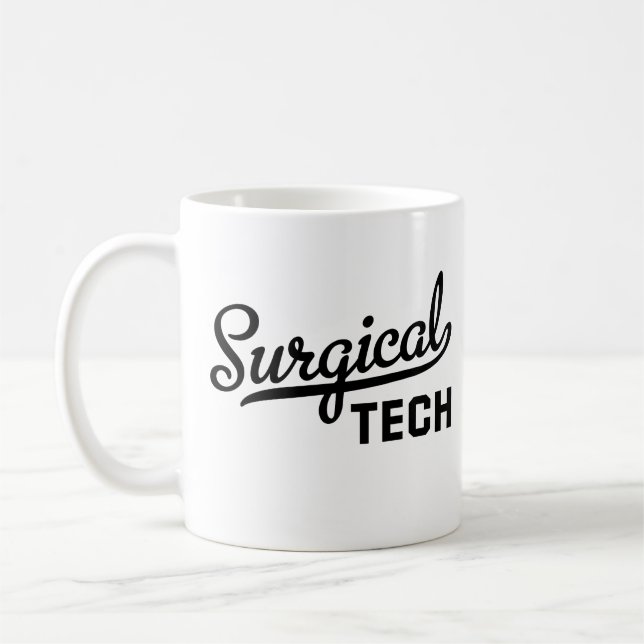Taza De Café Tecnología quirúrgica (Izquierda)