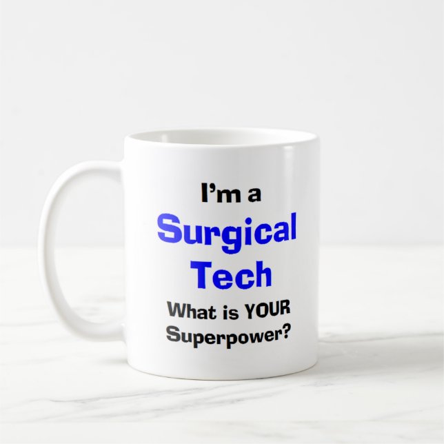 Taza De Café tecnología quirúrgica (Izquierda)