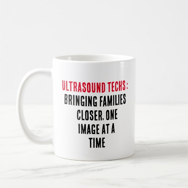 Taza De Café Tecnologías de ultrasonido: acercando a las famili (Izquierda)