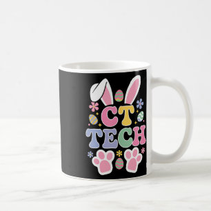 Taza De Café Tecnólogo de escaneo de conejos técnicos de Easter