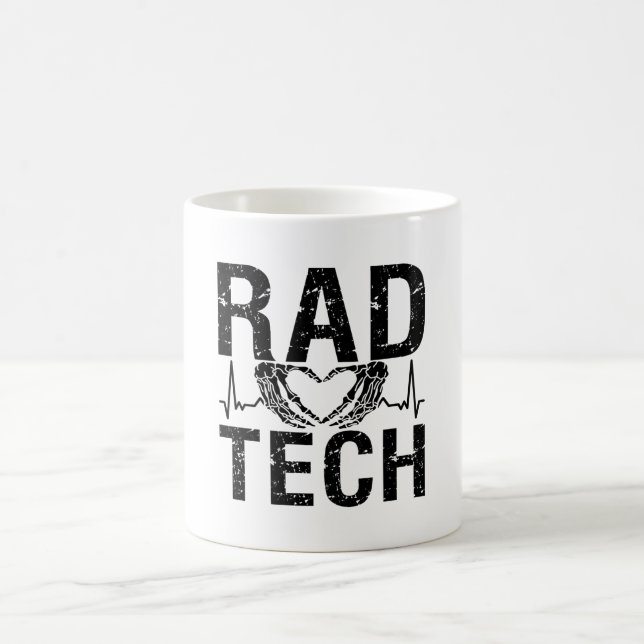Taza De Café Tecnólogo de Rad Tech Radiology (Centro)