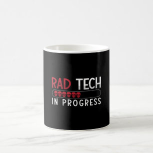 Taza De Café Tecnólogo De Radiología Tech Rad Tech In Progress