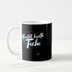 Taza De Café Tecnólogo de Salud Mental Trabajador de Atención M