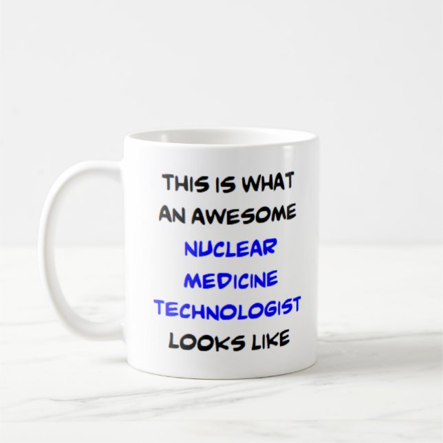 Taza De Café tecnólogo en medicina nuclear, impresionante (Izquierda)