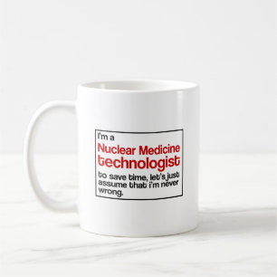Taza De Café Tecnólogo nuclear de la medicina