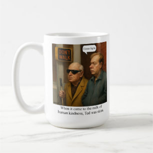 Taza De Café Ted era desnatada.
