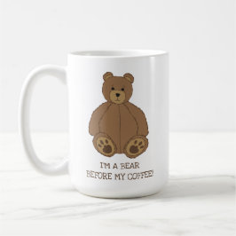 Taza De Café Teddy Bear Café Mug