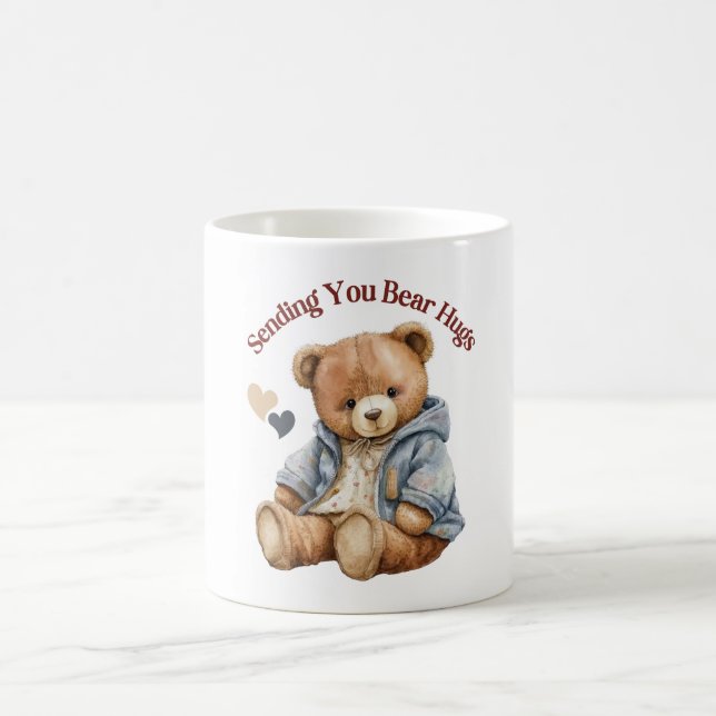Taza De Café Teddy Bear Hug (Centro)