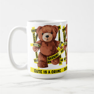 Taza De Café Teddy Bear, luchador criminal