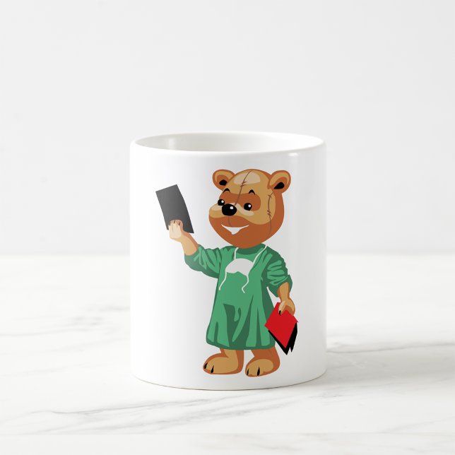 Taza De Café Teddy Bear Médica Mug (Subido por el creador)