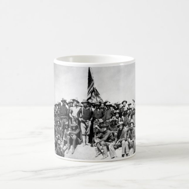 Taza De Café Teddy Roosevelt y Rough Riders (Centro)