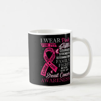 Taza De Café Tee De Conciencia Sobre El Cáncer De Mama Que Uso
