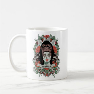 Taza De Café "Tee de la vieja escuela - Diseño académico retro"