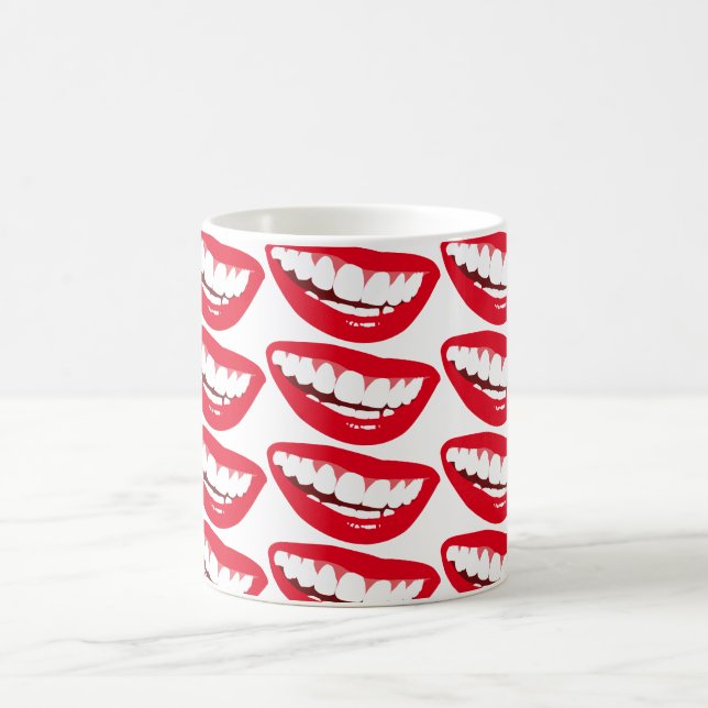 Taza De Café Teeths hermosos para los dentistas (Centro)