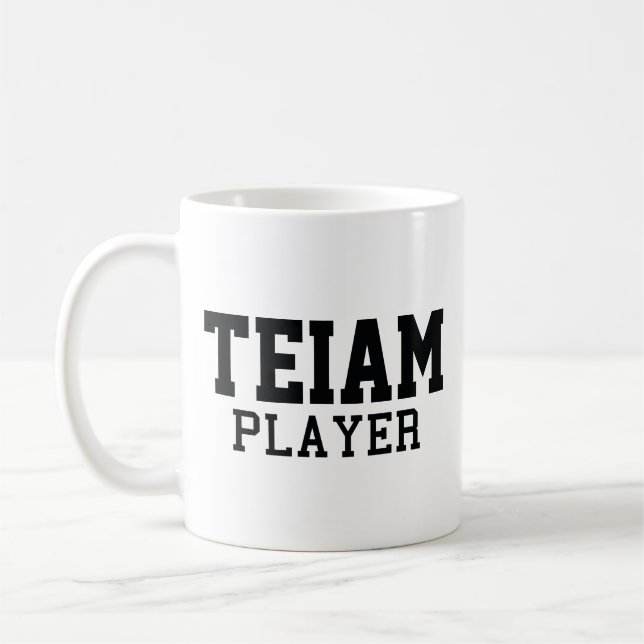 Taza De Café Teiam Player Coffee Mug (Izquierda)