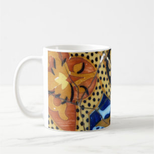 Taza de café tejada