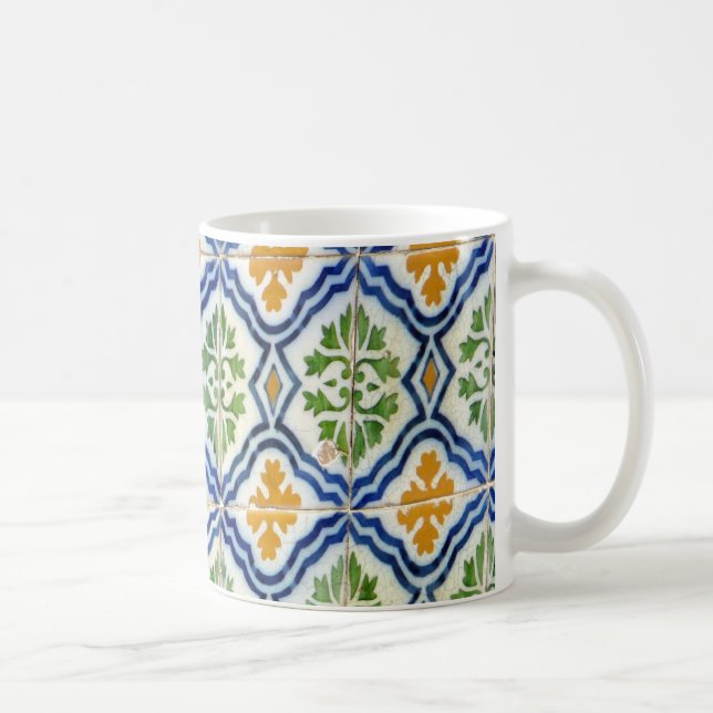 Taza De Café Tejas de Portugal (Derecha)