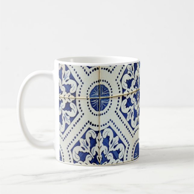 Taza De Café Tejas de Portugal (Izquierda)