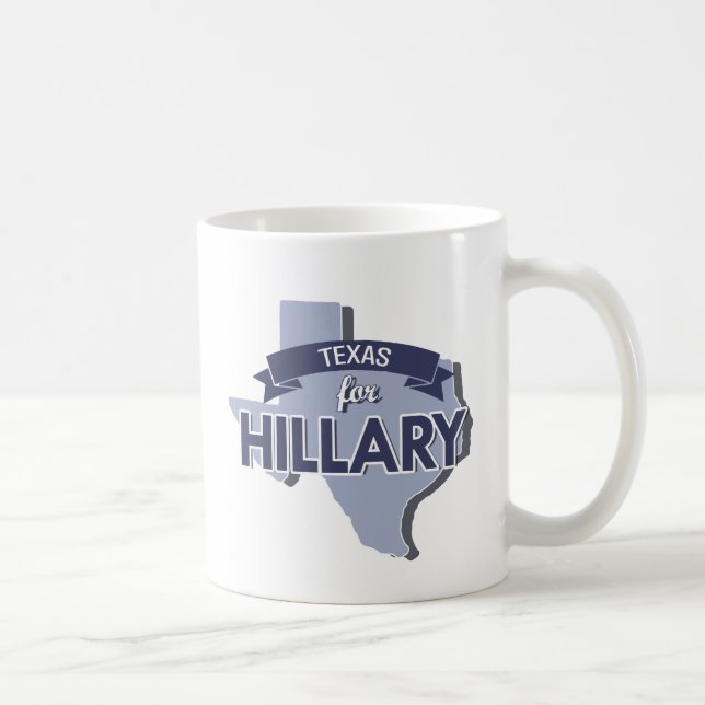 TAZA DE CAFÉ TEJAS PARA HILLARY - .PNG (Derecha)