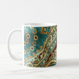 Taza De Café Tejido árabe: Diseño oriental árabe