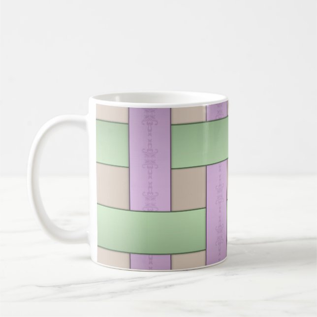 Taza De Café Tejido de cestas (Izquierda)