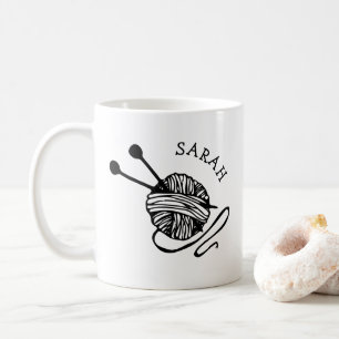 Taza De Café Tejido personalizado de regalo de personalizado