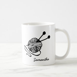 Taza De Café Tejido personalizado de regalo de personalizado