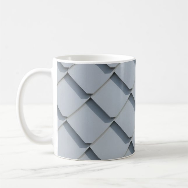 Taza De Café Tejidos de techo gris (Izquierda)