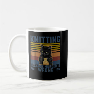 Taza De Café Tejiendo, Porque El Asesinato Está Equivocado A Te