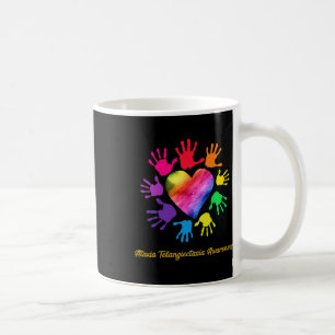 Taza De Café Telangiectasia Conciencia Manos Ataxia Telangiect 