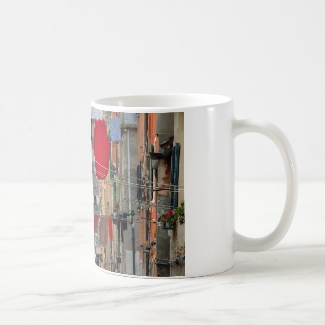 Taza De Café Telas En Venecia Italia (Derecha)